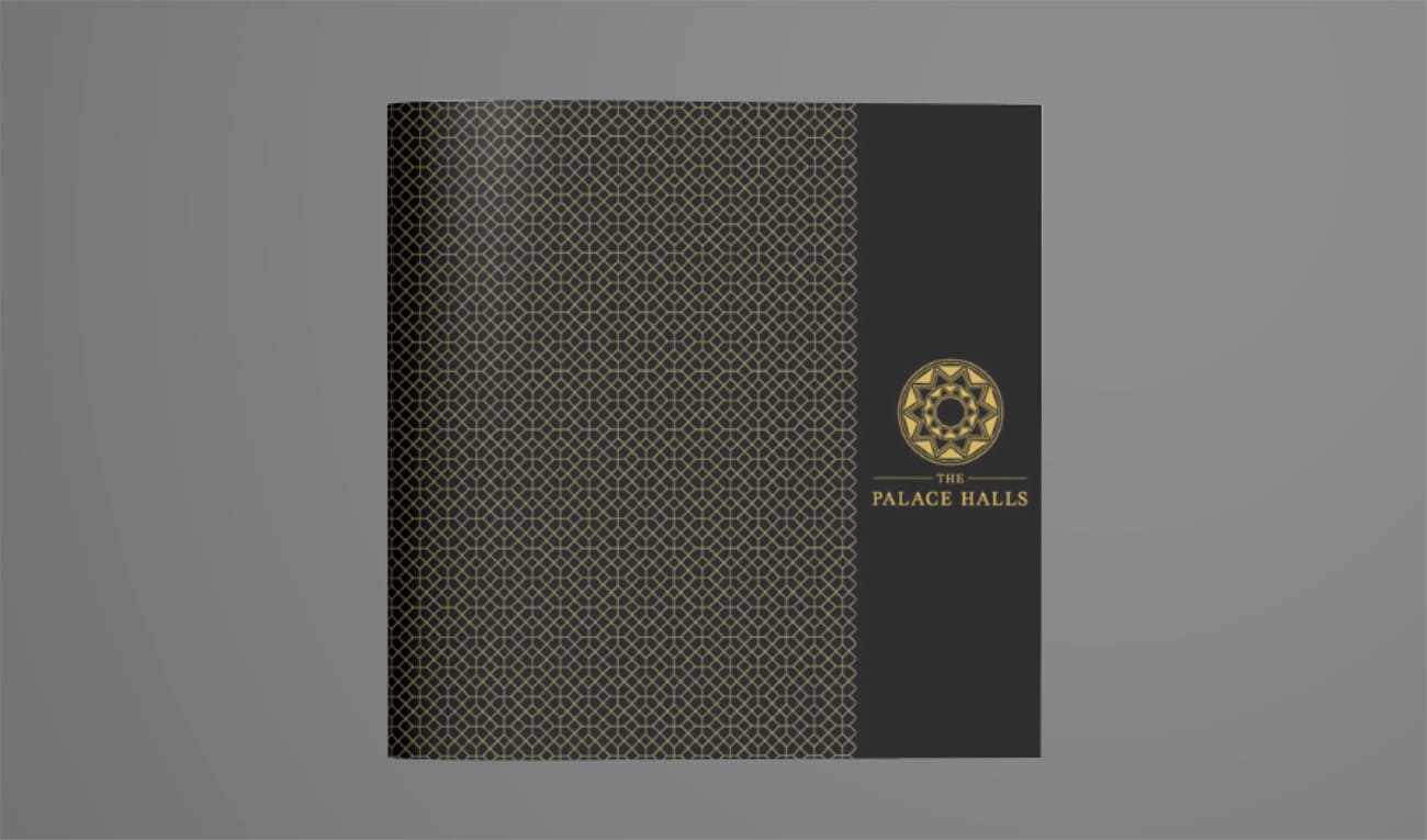 Palace Halls — hospitality branding by The Design Bay Studio Mumbai