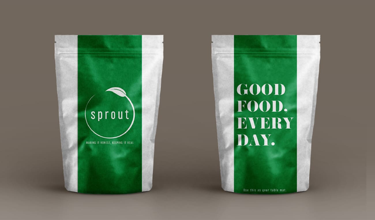 Sprout — brand identity design by The Design Bay Studio Mumbai