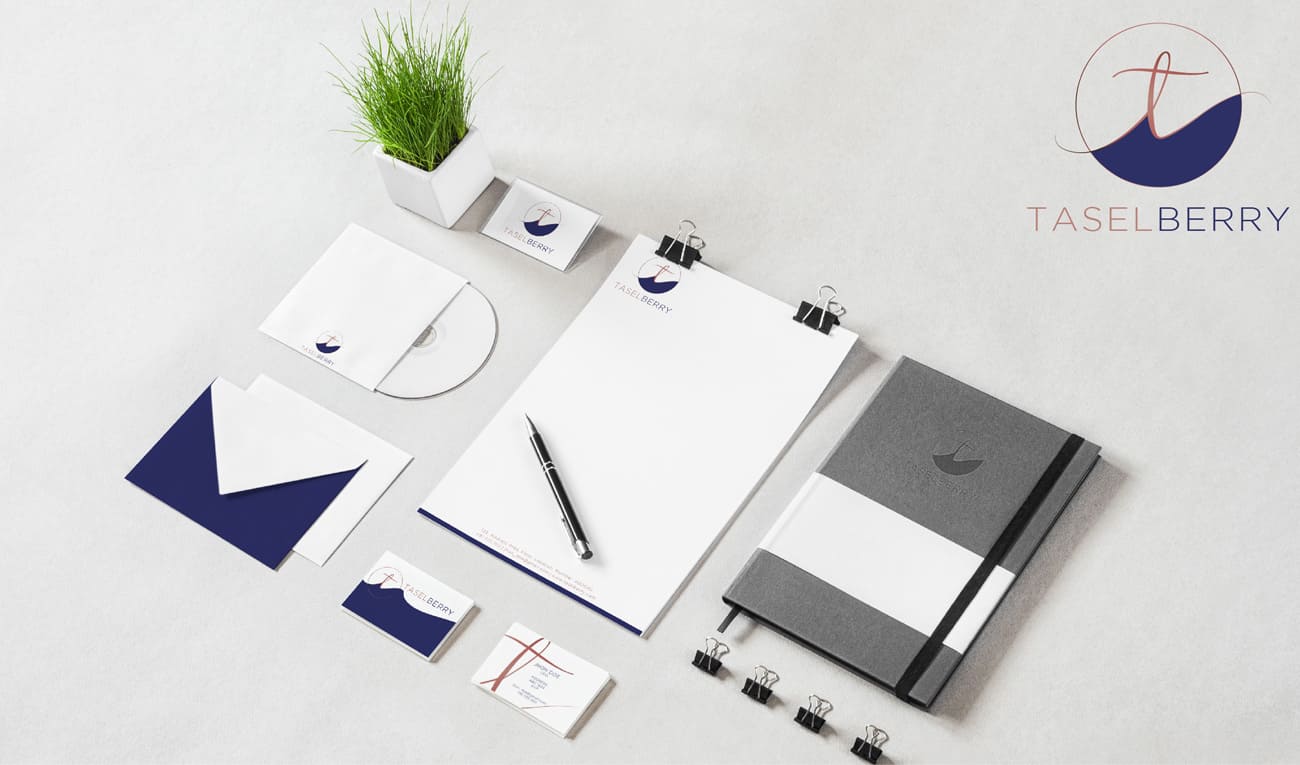 Taselberry — branding and identity design by The Design Bay Studio